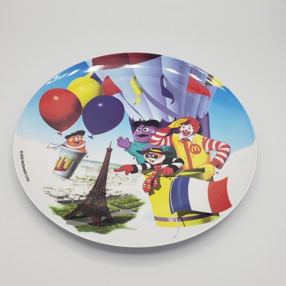 McDonald's Around The World Plates Lot Of 4 UK, Canada, Paris, Japan - Picture 4 of 9